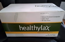 Healthylax Polyethylene Glycol 3350 NF Powder Sachets, 100 Count, Exp 11/2026