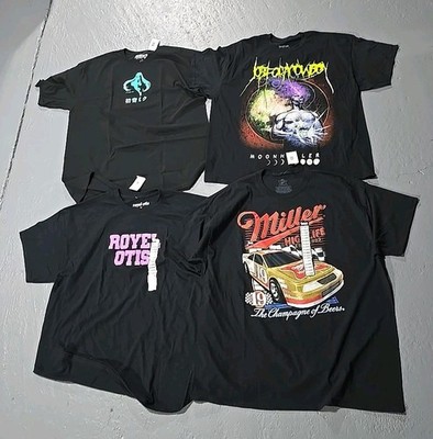 Royel Otis Miller Highife Job For A Cowboy Hatsune T-Shirt 2XL 4pc Lot (T)