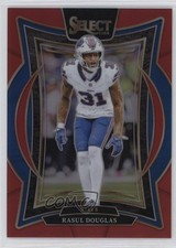2024 Panini Select Concourse Red Prizm 32/99 Rasul Douglas #89 1p1r