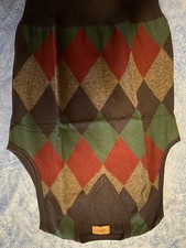 Maglione gilet in lana a rombi uomo Alpha Studio taglia S