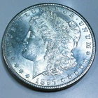 1897-S Morgan Silver Dollar Beautiful Uncirculated Coin Rare Date