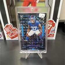 Panini Obsidian 2019 Julian Love #176 Rookie 1/1 New York Giants Football Card?. rookie card picture