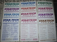 Startech Journal Manual Lot 1997 *12 Issues* Coin Op Arcade Pinball Jukebox