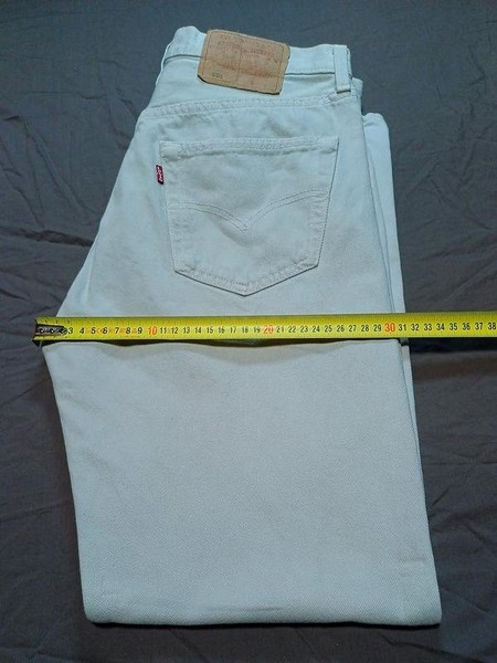 Women Levi's Jeans Grey Denim 33 / XL