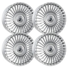 Set-4 Pinnacle P328 22x9 5x120 Silver Brushed 32mm Wheels Rims 22 Inch