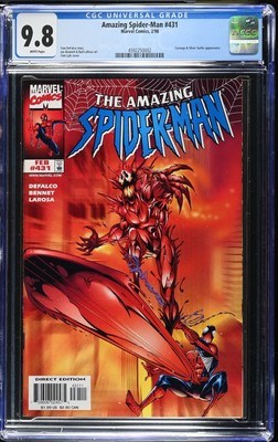 Amazing Spider-Man 431 1998 CGC 9.8 white pages Marvel 