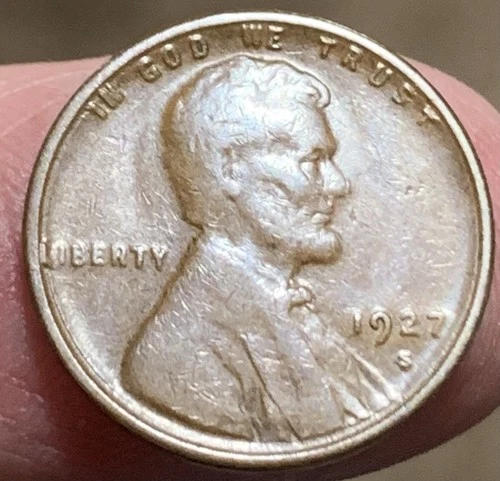 1927s Lincoln Cent nice original XF condition coin with no issues!