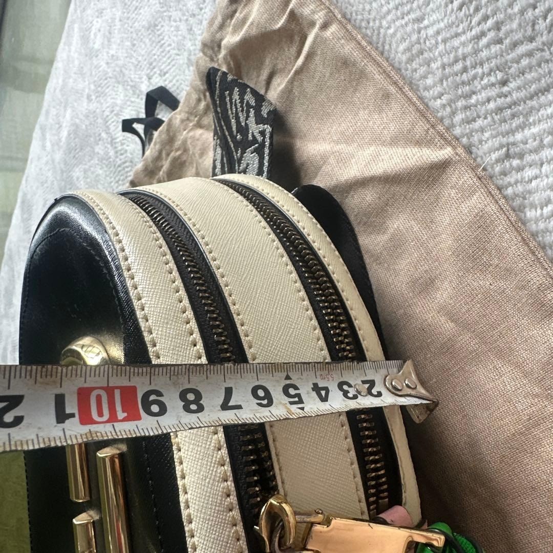 Marc Jacobs Multicolor Backpack Stylish Casual Da… - image 8