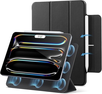 Hülle für iPad Pro 13 Zoll   Magnete, Pencil Pro kompatibel, dünn, Standfunktion