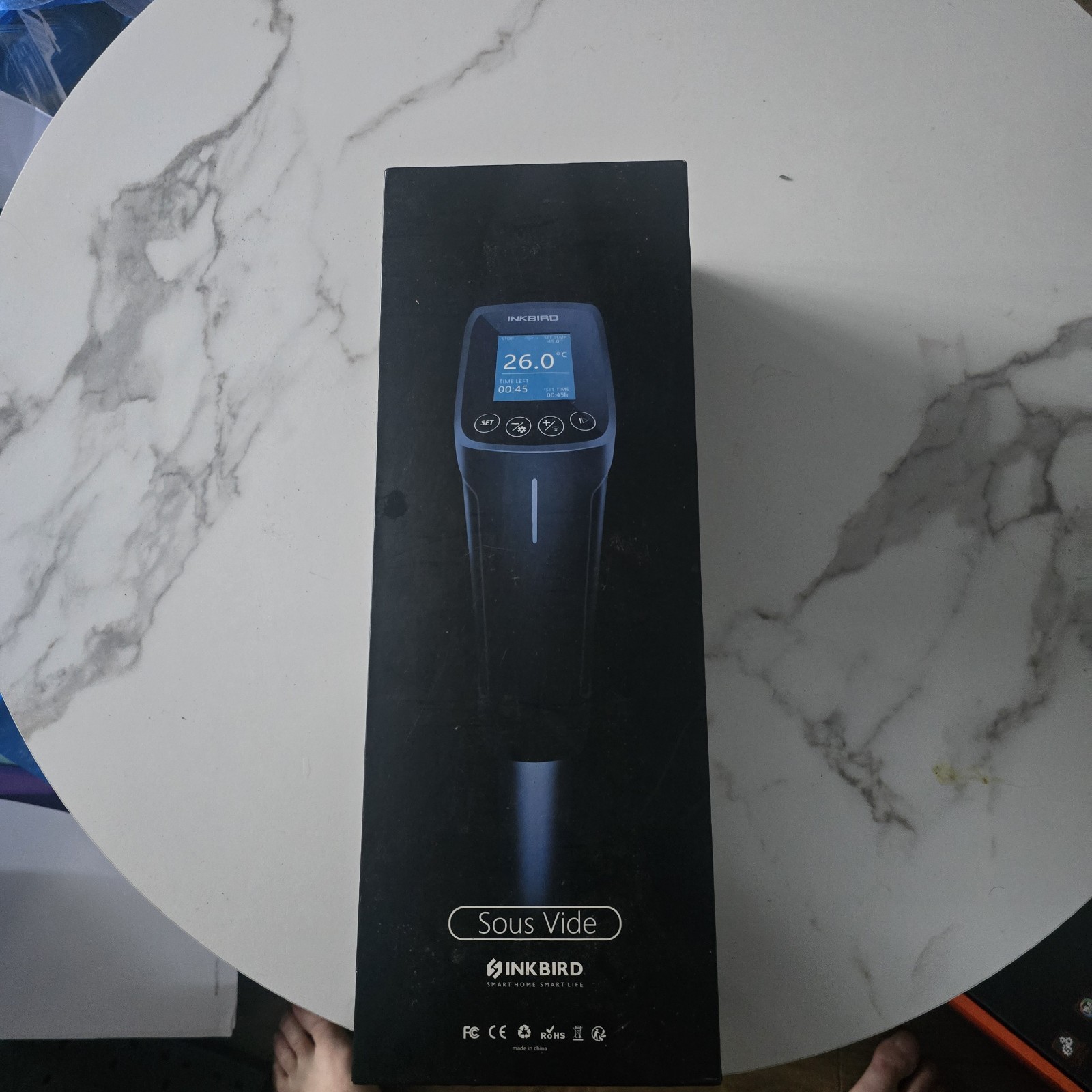 Inkbird 2.4G WiFi Culinary Sous Vide Cooker Slow Cook 230V Kitchen Circulator UK