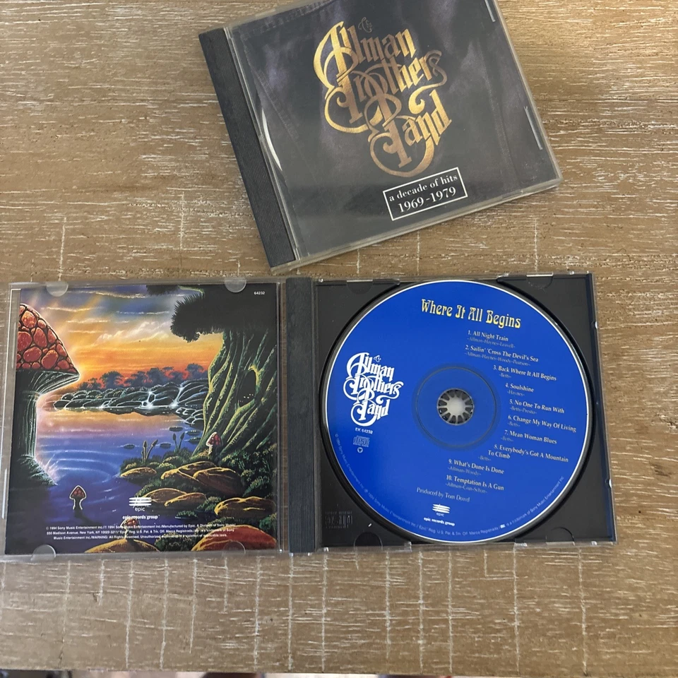 The Allman Brothers Band & Gregg Allman 3 Cd Lot  where it all begins Foto 3 de 4