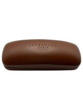 Longchamp Brown Eyeglass Sunglass Case Holder