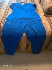 HH works by Healing Hands womens scrub set size large