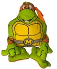 Vintage 1990 TMNT Teenage Mutant Ninja Turtles Pillow Buddy Michelangelo Mirage