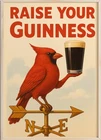 Guinness Beer AD Aluminum Retro Remake Sign Alcohol 12x8in Vintage Mancave 3ew