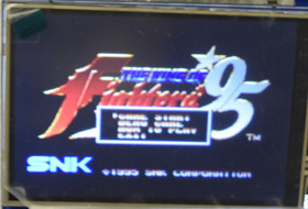 Neo Geo CD CD-T01 Console SNK SONIC WINGS2 THE KING OF Fighters 95 Tested Japan