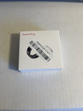 Smart Ring Fitness Bluetooth Black Size 8