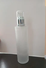 120ml 4oz Frosted Glass Lotion Bottle With Pump Dispenser