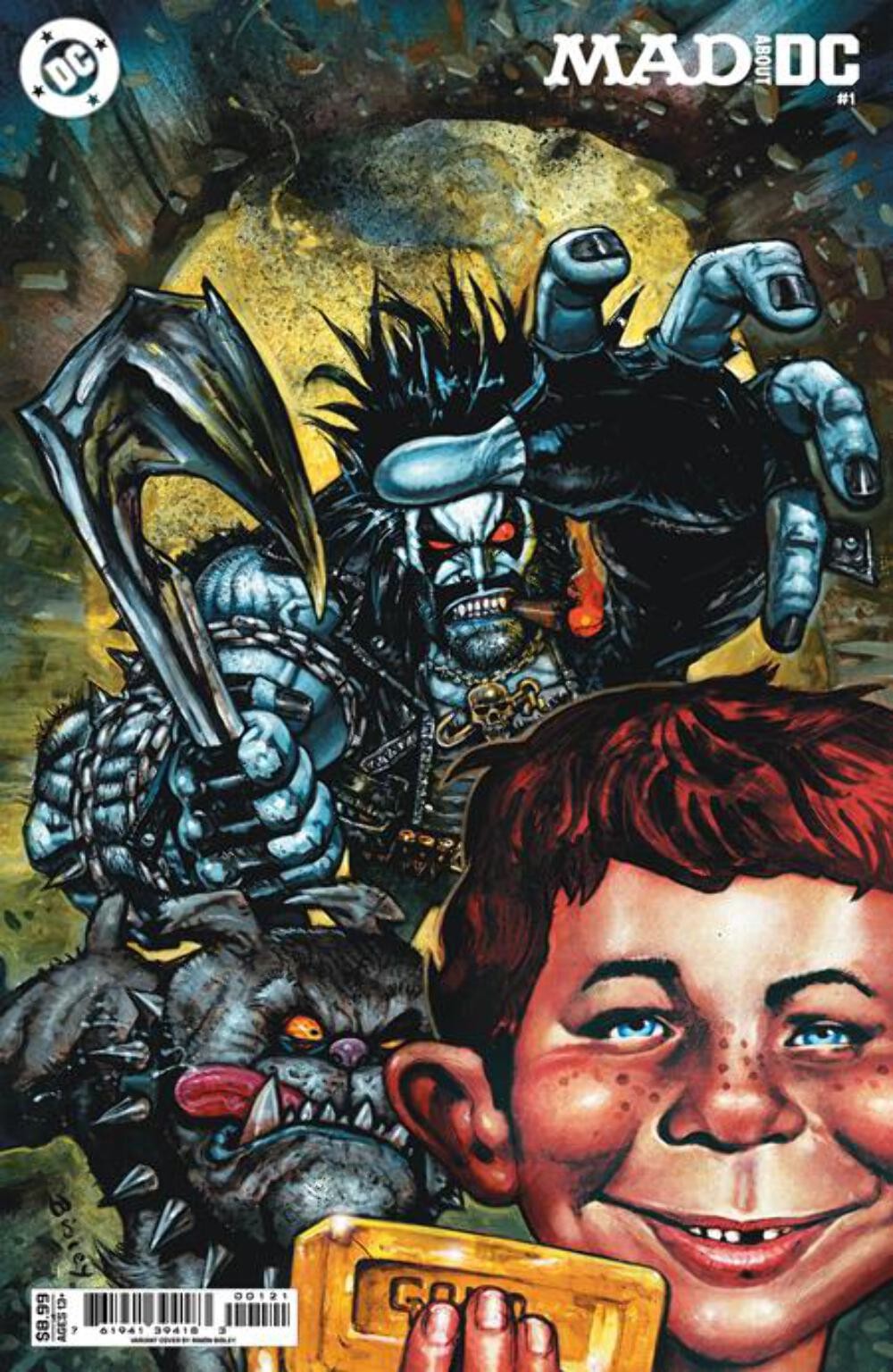 MAD about DC #1 Cover B Simon Bisley Card Stock