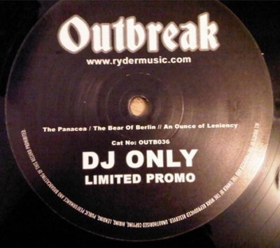 Panacea - The Bear Of Berlin // An Ounce Of Leniency   DJ Only Limited Promo (