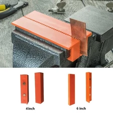 Jaw Pads 2 Pcs Accessories High Quality Magnetic Orange Pad Jaw Rubber