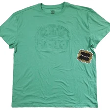 NWT Friends Green Embossed Central Perk T-Shirt 3XL CultureFly Exclusive