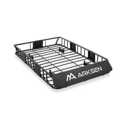 54x34x6"Heavy Duty Roof Rack Cargo Carrier With Extension Universal Roof Basket