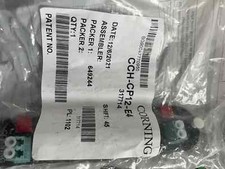 Corning CCH-CP12-E4 Panel, 6 LC Duplex 10Gig Aqua OM3/OM4 Adapters BULK STSI