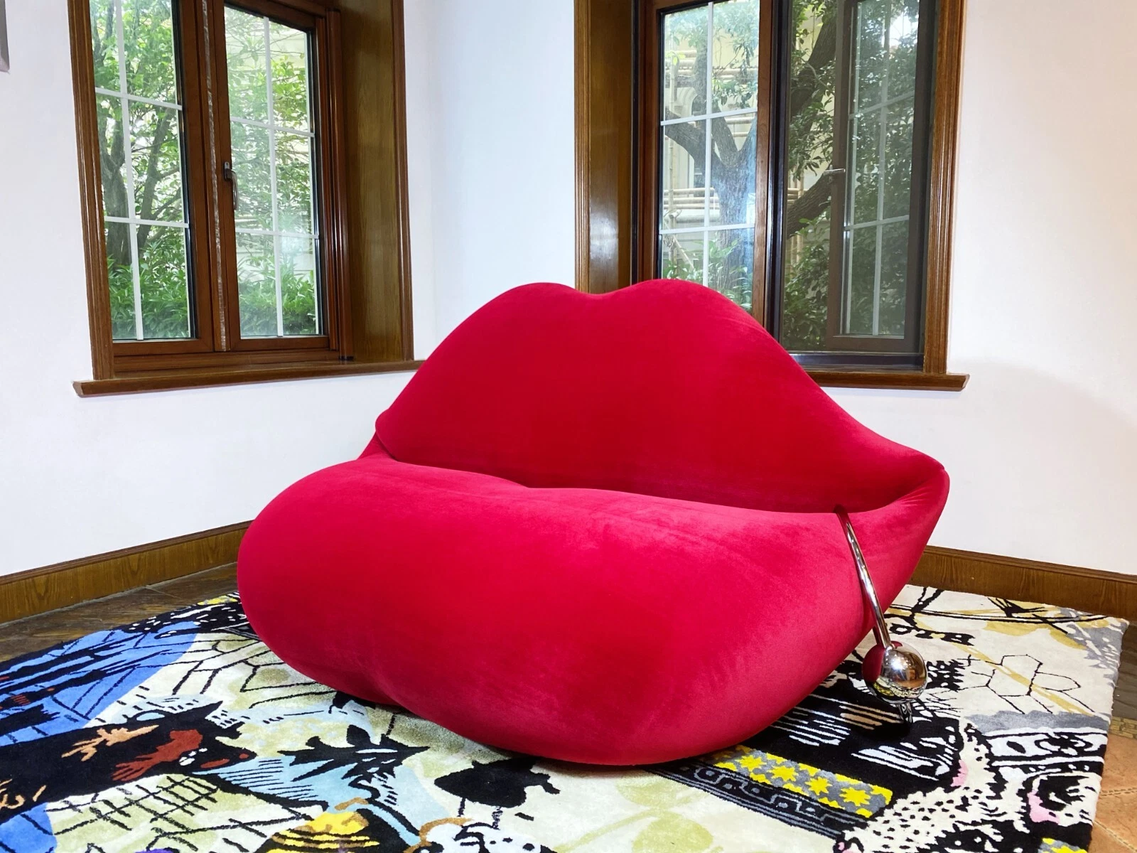 Red Lips Sofa Fully Customizable Funky Modular Sectional Iconic Bocca Couch
Opens in a new window or