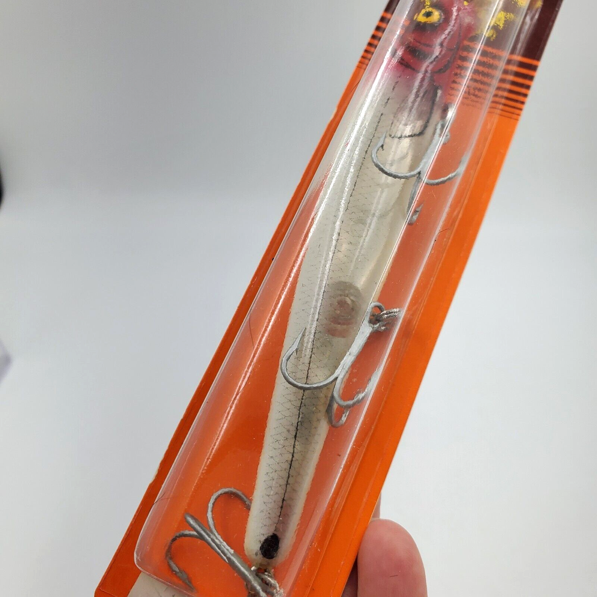 Bomber Long A Minnow 16AXS104 Heavy Duty 16A Orange Card 7/8oz