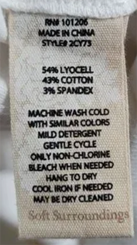 Neu mit Etikett! WEICHE SURROUDINGS WEISS KONVERTIERBAR VERSTELLBARE ROLL TAB KROPE MEDINA HOSE 3X - Bild 12 von 12
