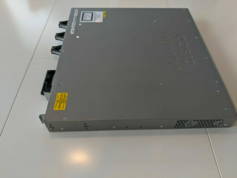 Cisco WS-C3850-12XS-S IP Base Switch 12 SFP+ Ethernet Ports - Image 3 of 4