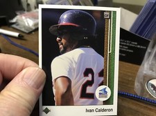 1989 Upper Deck #650 Ivan Calderon - NM-MT