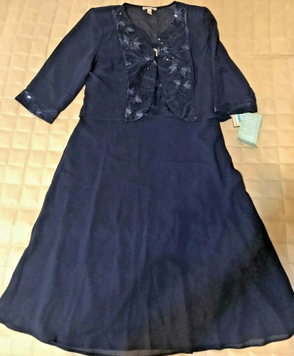 maya brooke embroidered jacket dress