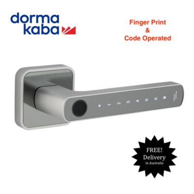 DormaKaba Biometric Fingerprint Door Lock, Handle Set-Free Delivery