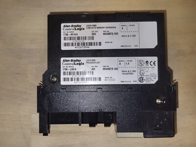 Allen Bradley 1756-L55/A  Control Logix 5555 processor  1756-M14/A  3.5mb memory