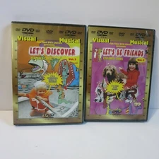 Let's Discover Explorer Series Vol. 3 (DVD, 2004) & Let's Be Friends Vol. 2 NEW