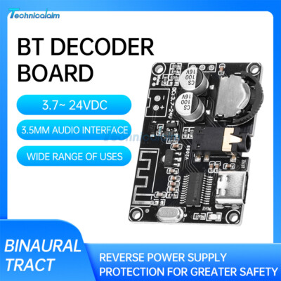 Micro USB/Type-C Bluetooth Audio Receiver Board MP3 Lossless Player Wireless
