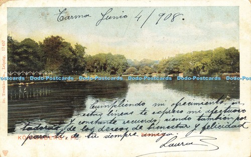R612960 Konigsberg i Pr Schlossteich Dr Trenkler - Imagen 1 de 4