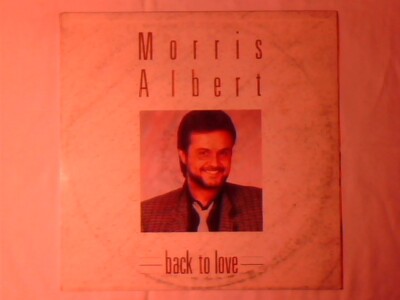 MORRIS ALBERT Back to love lp ITALY UNIQUE UNBESPIELT!!!