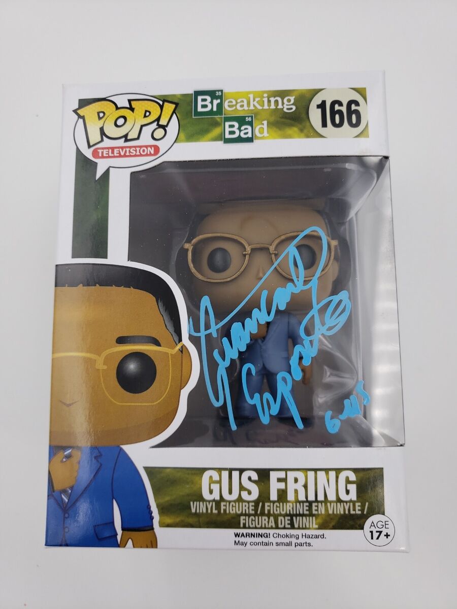 Funko POP Gus Fring #166 Breaking Bad Signed/Autographed by Funko POP Gus Fring #166 Breaking Bad Signed/Autographed by