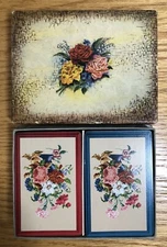 Vintage E.E. Fairchild Double Deck Playing Cards Needlepoint by Anne Orr