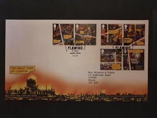 FDC - 2016 -  GREAT FIRE OF LONDON  -  FIRST DAY COVER - #1498