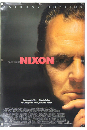 Nixon 1995 Double Sided Original Movie Poster 27" x 40"
