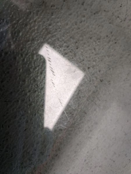 Mazda 6 2009-2013 conductor puerta delantera izquierda vidrio tintado OEM GS3L59511B Foto 3 de 4