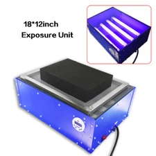 60W Screen Printing Exposure Unit 18"x12" Silk Screen Printing Machine UV Light