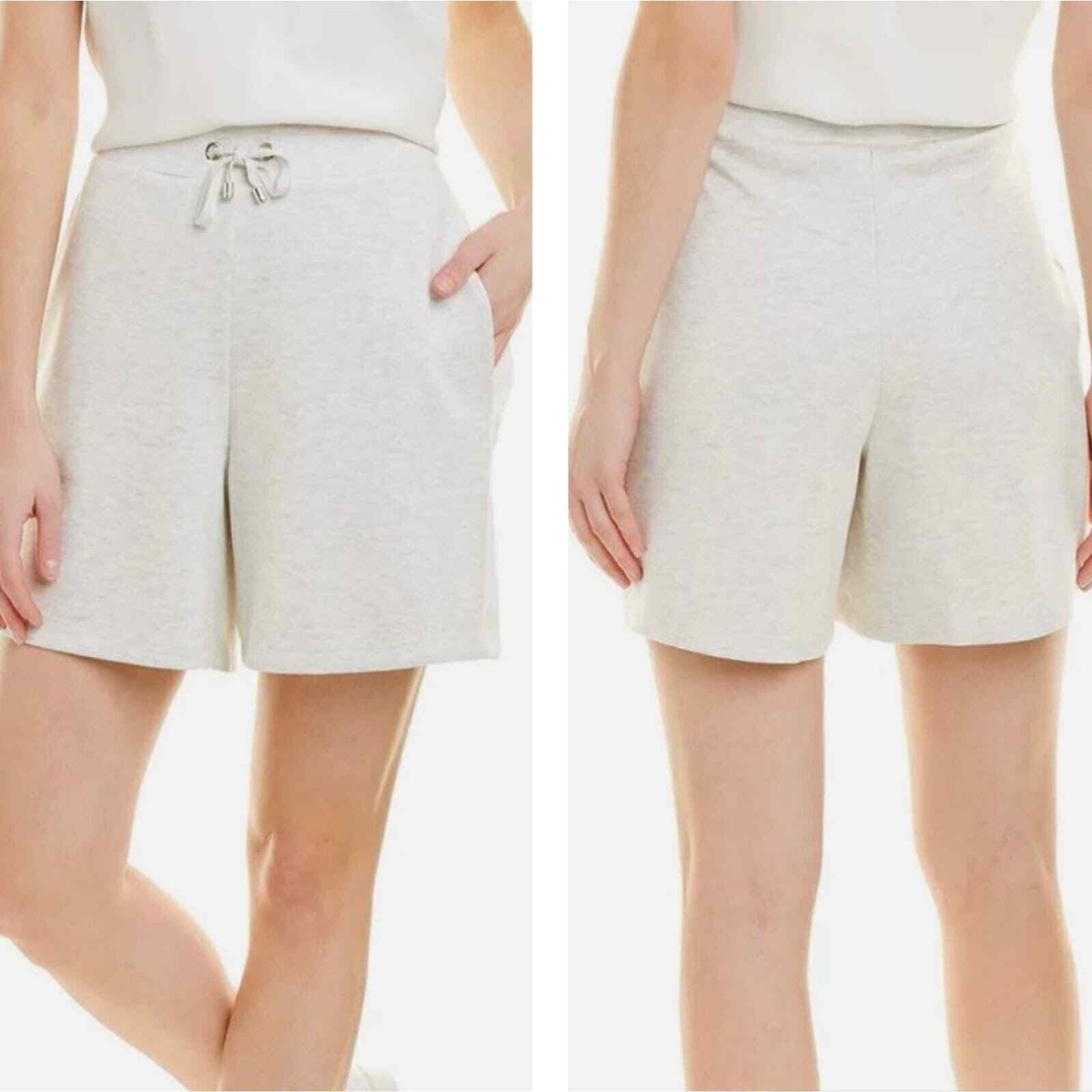 Ted Baker NWT Jersey Comfy Soft Shorts Drawstring Pockets Heather