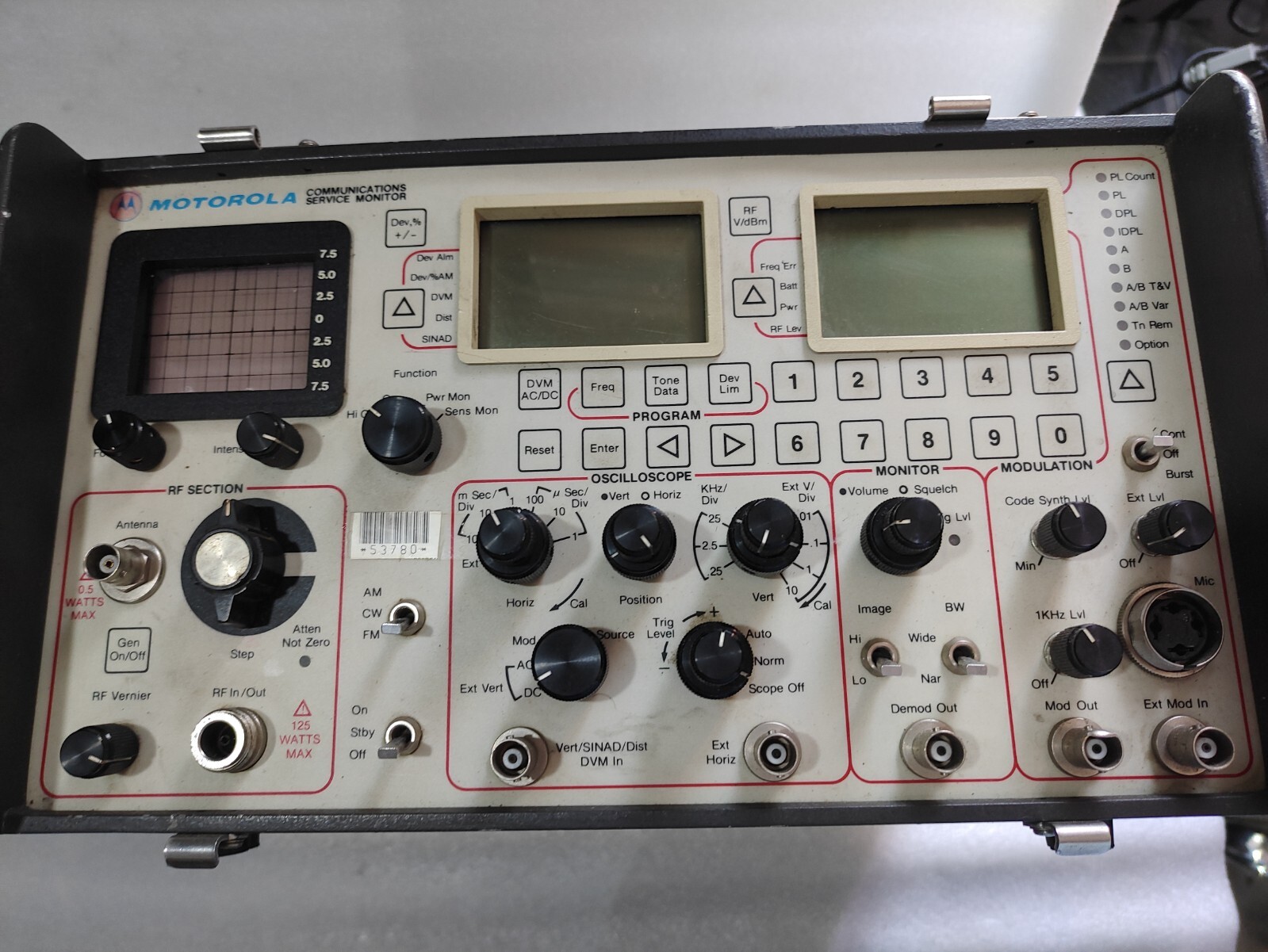 For parts Motorola Communication Service Monitor R-2210B/220V