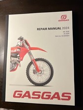 GasGas Gas Gas Service Workshop Shop Manual Book 2024 EX 350F US