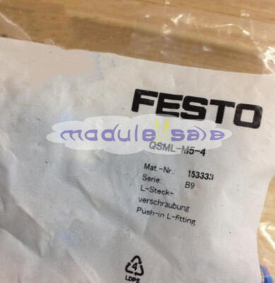 10PCS FESTO Push-In Fittings QSML-M5-4 153333 New | eBay